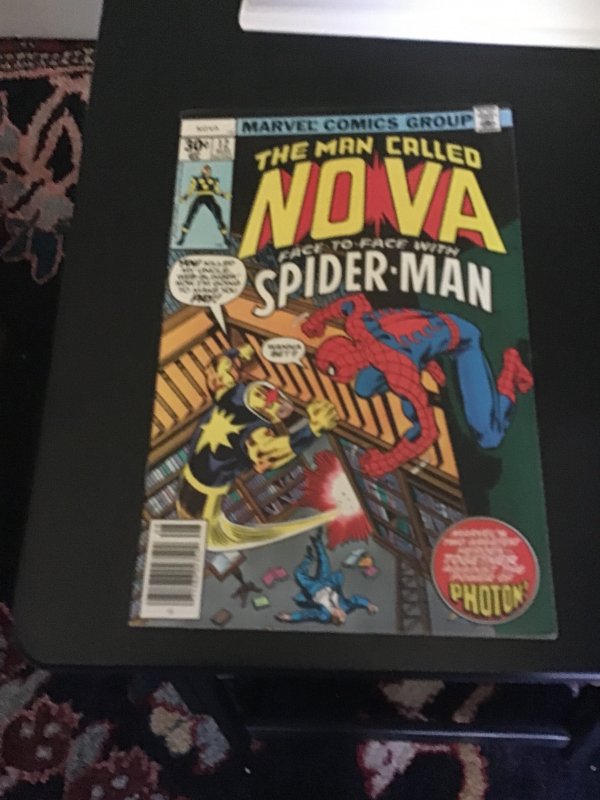 z Nova #12 (1977) Amazing Spider-Man x-over! High-Grade! NM-Wow!