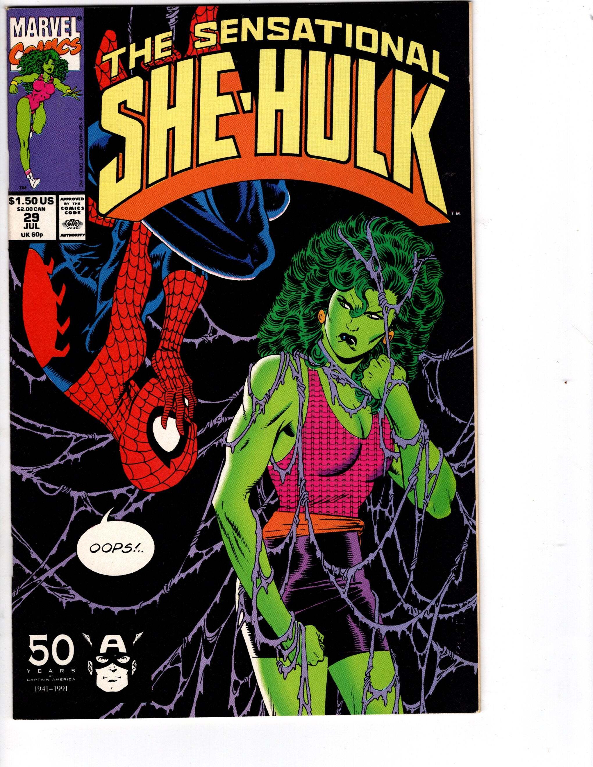 The Sensational She Hulk 29 Comic Books Modern Age Hipcomic 