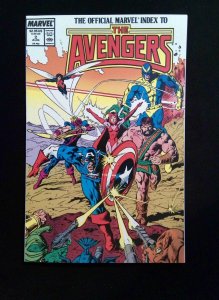 Official Marvel Index to the Avengers #2  MARVEL Comics 1987 VF/NM