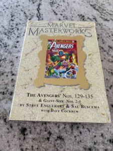 Marvel Masterworks Vol # 208 Avengers 129-135 Limited To 765 SEALED Copy 3 J416