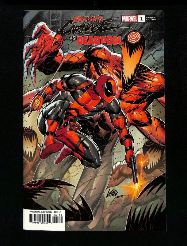 Absolute Carnage vs. Deadpool #1 Rob Liefeld Variant