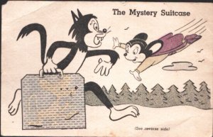 Mighty Mouse Mystery Color Picture #3  1957 - Post Cereals  -VG - Comic Book