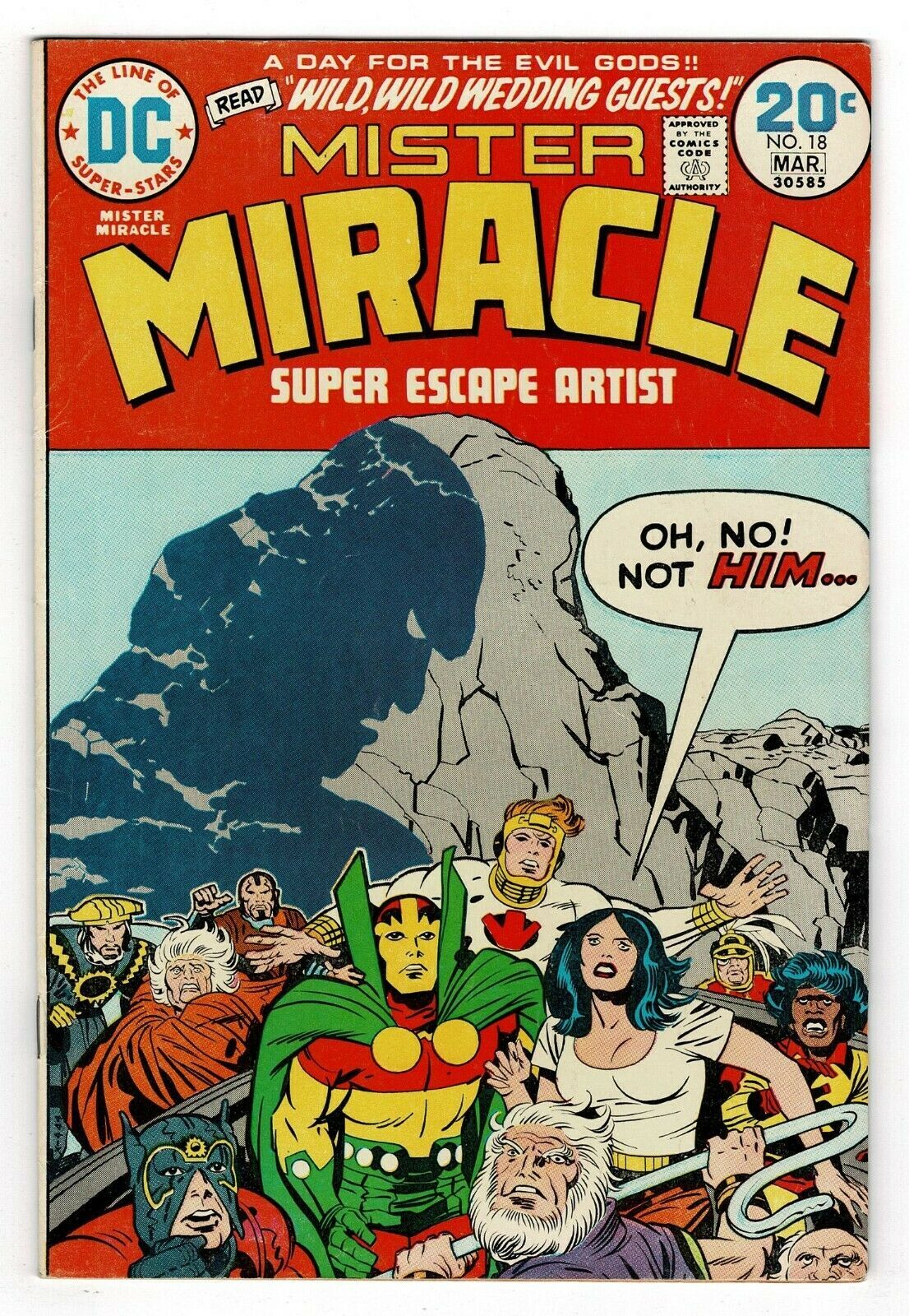 Mister Miracle 18 Mister Miracle Big Barda Wed Comic Books Bronze Age Marvel Mister Miracle Hipcomic