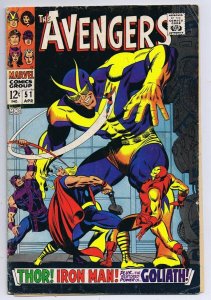 Avengers #51 ORIGINAL Vintage 1968 Marvel Comics