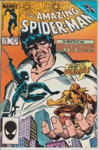 THE AMAZING SPIDERMAN  #273 - POWER OF PUMA - BAGGED AND BOARDED