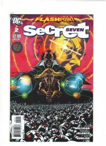 Flashpoint: Secret Seven #2 NM- 9.2 DC Comics 2011   