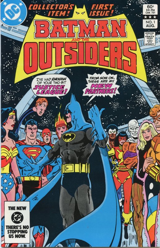Batman and the Outsiders #1 (1983) NM- 9.2 Comic Book