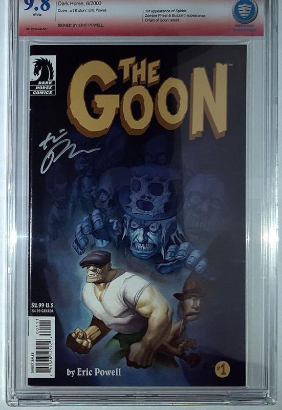 Goon #1 (Jun 2003, Dark Horse) Signed by Eric Powell CBCS 9.8 NM-M