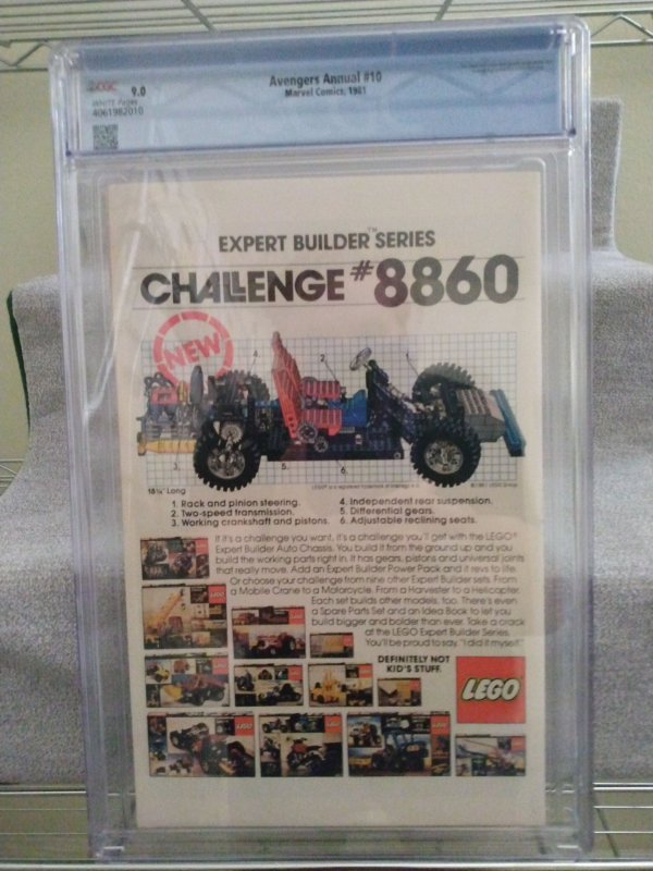 Avengers Annual #10 (1981) CGC (9.0) Triple KEY Issue! 1st app. Rogue! More!