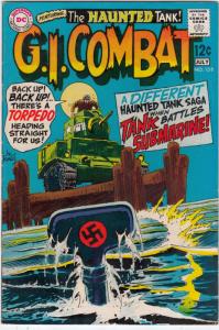 G.I. Combat #136 (Jul-69) FN- Mid-High-Grade The Haunted Tank