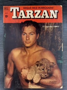 Tarzan Dell Lot #20 #22 #28 #36 1951-52 Golden Age Comics