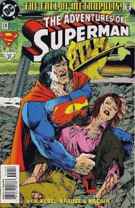ADVENTURES OF SUPERMAN (1987 DC) #514 CVR A BARRY KITSON