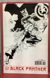 Black Panther #5 Steranko Cover (2016)