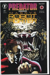 Predator vs. Magnus Robot Fighter #1  (1992) Predator