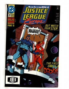 Justice League Europe #32 (1991) DC Comic Superman Flash OF7