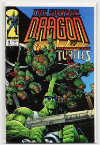 Savage Dragon #2 (1993) Teenage Mutant Ninja Turtles