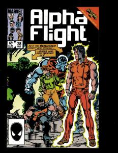 15 Alpha Flight Comics #25 26 27 28 29 30 31 32 33 34 35 36 37 89 Annual #1 JF4