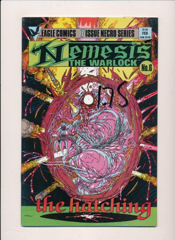 Eagle Comics LOT OF 5 NEMESIS The Warlock #1,2,4,5,6 VERY FINE/NEAR MINT (HX803)