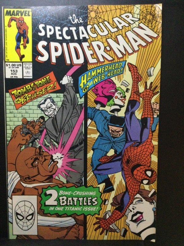 The Spectacular Spider-Man #153 Direct Edition (1989)