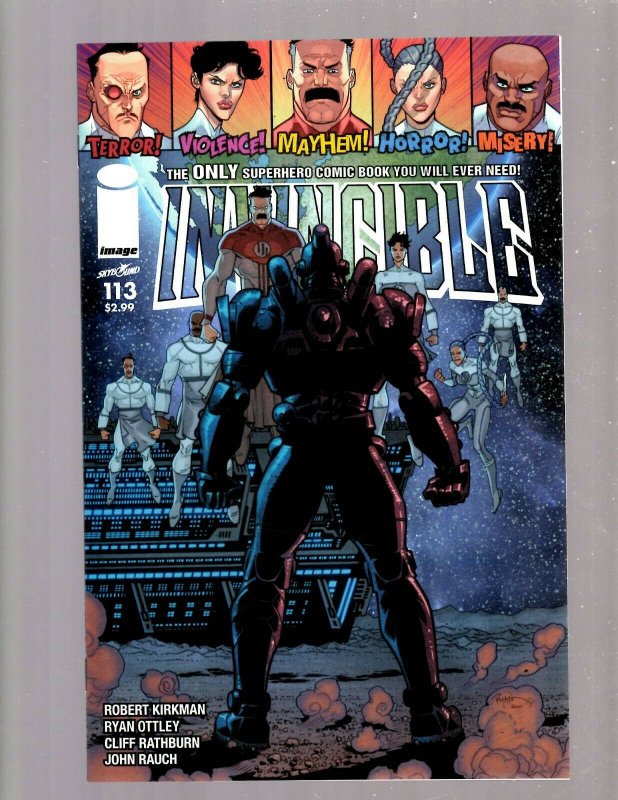 10 Invincible Image Comic Books # 109 110 111 112 113 114 115 116 117 118 RP4