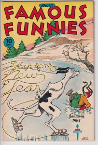 FAMOUS FUNNIES #126 (Jan 1945) Sharp copy, see description!