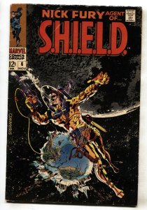 NICK FURY AGENT OF SHIELD #6 1968- SCI FI COVER- comic book