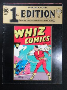 Whiz Comics #1 Famous 1st Edition Limited Collectors' Series F-4 DC 1974 FN