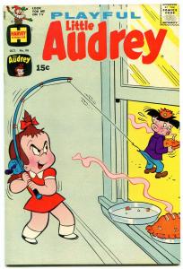 PLAYFUL LITTLE AUDREY #98 1971-HARVEY COMICS --FISHING VF