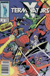 X-Terminators #4 (Newsstand) GD ; Marvel | low grade comic X-Men's Inferno tie-i