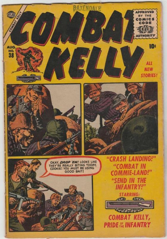 Combat Kelly #38 (Aug-56) VG+ Affordable-Grade Combat Kelly