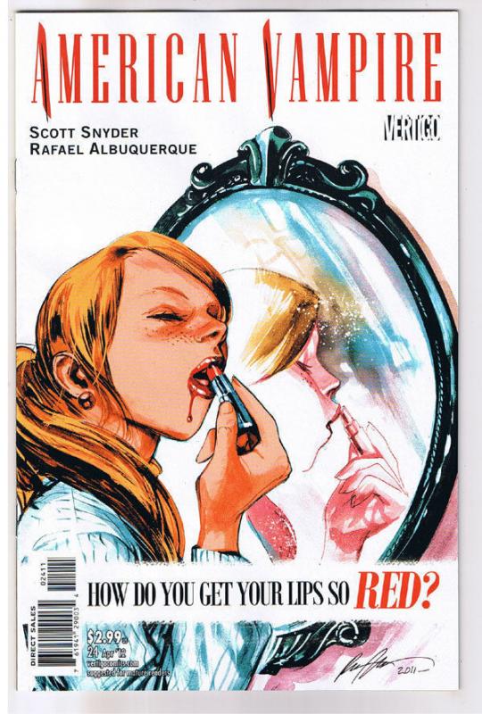 AMERICAN VAMPIRE #24, Death Race, Vertigo, 2010, NM ,1st printing, more in store