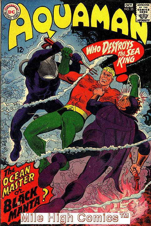 AQUAMAN  (1962 Series)  (DC) #35 Very Good Comics Book