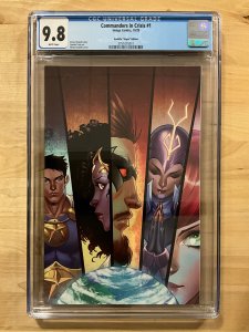 Commanders in Crisis #1 (2020) Andolfo Virgin Edition CGC 9.8