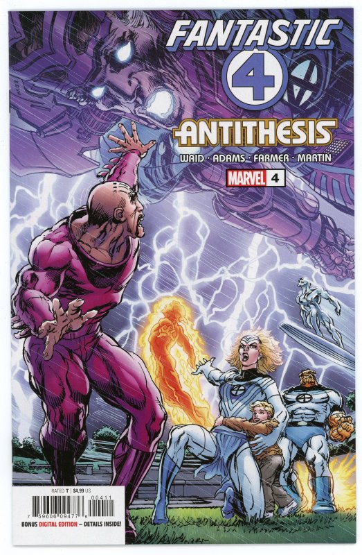 Fantastic Four: Antithesis #4 Mark Waid Neal Adams Silver Surfer NM