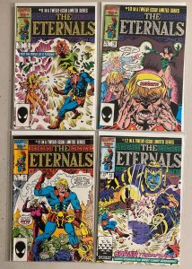 Eternals set #1-12 Direct Marvel 2nd Series (average 7.0 FN/VF) (1985 to 1986)