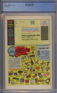 AVENGERS #185 CGC 9.2 ORIGIN OF QUICKSILVER & SCARLET WITCH