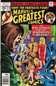 Marvel's Greatest Comics #77 (1978) Fantastic Four