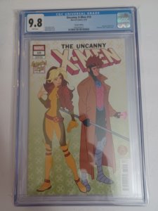 Uncanny X-Men #10 Brooks Animated Style Variant - Rogue Gambit - 2025 - CGC 9.8