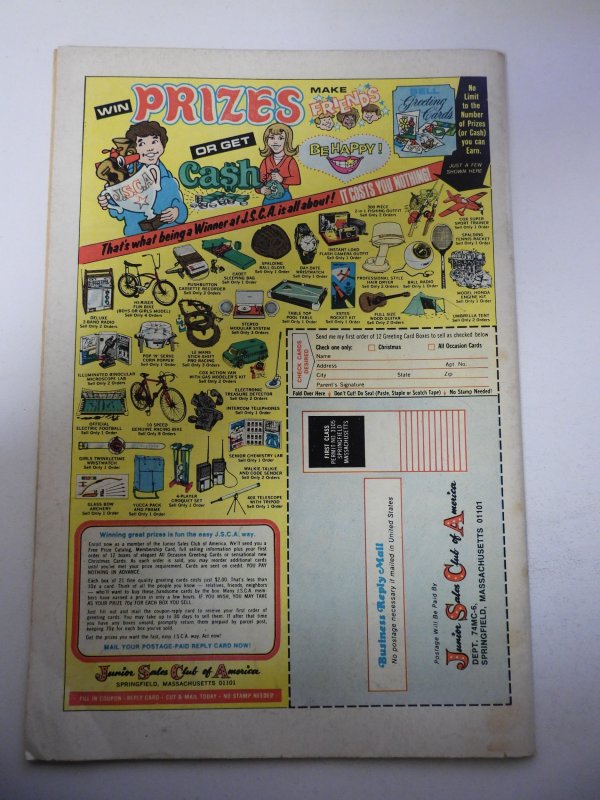 Doctor Strange #3 (1974) FR/GD Condition missing MVS