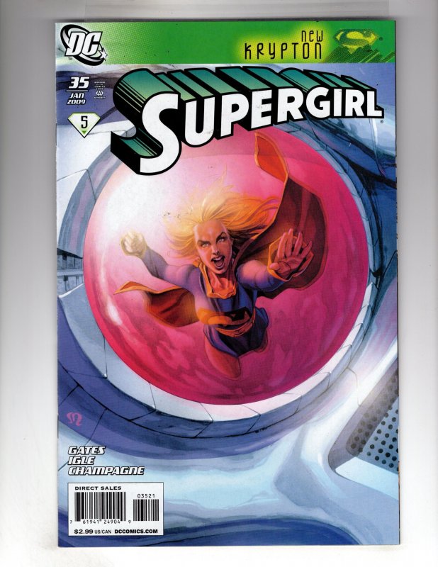 Supergirl #35 Roux Cover (2009)   / MC#96