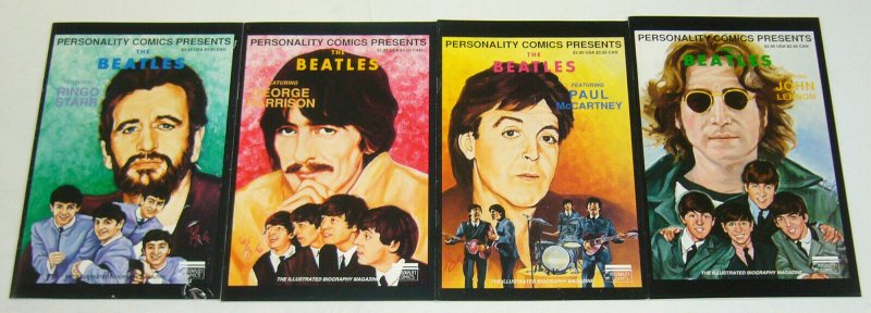 the Beatles #1-4 complete series - john lennon/mccartney/harrison/ringo starr
