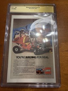 Wolverine Limited Series (1982)#4 (CGC 9.8) Signed Claremont  & Rubinstein