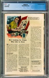 The X-Men #6 (1964) CGC 6.0! White Pages!