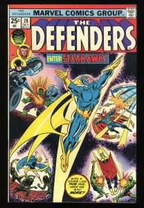 Defenders #28 1st Full Starhawk!