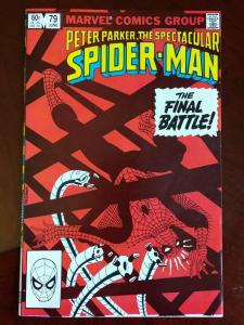 Spectacular Spider-Man 79 (1983) NM- vs Doc Ock