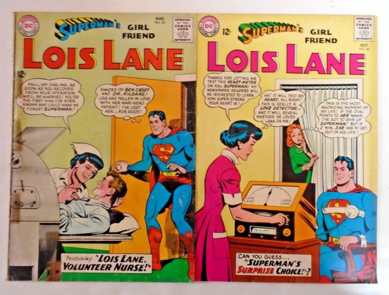 *Superman's Girlfriend Lois Lane #40-44; 5 Book lot