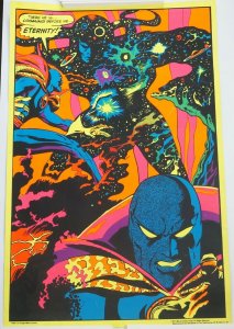 Doctor Strange Meets Eternity 22 x 33 Black Light Poster #4007 1971 Third Eye 