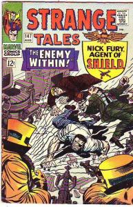 Strange Tales #147 (Aug-66) FN- Mid-Grade Nick Fury, Dr. Strange