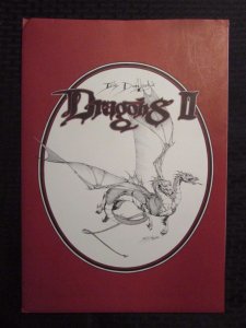 1983 DRAGONS II Portfolio by Lela Dowling SIGNED #2895/3000 NM/VF- 11x15