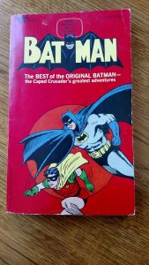THE BEST OF THE ORIGINAL BATMAN SIGNET D2939 1966 FIRST PRINTING